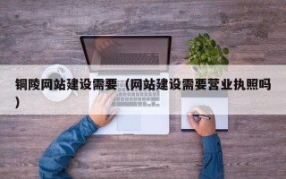 河南铜陵网站建设需要（网站建设需要营业执照吗）